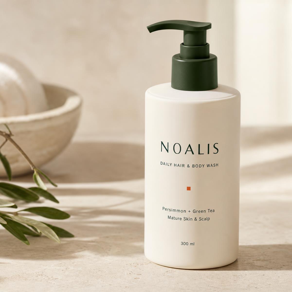 NOALIS Daily Hair & Body Wash, флакон 300 ml